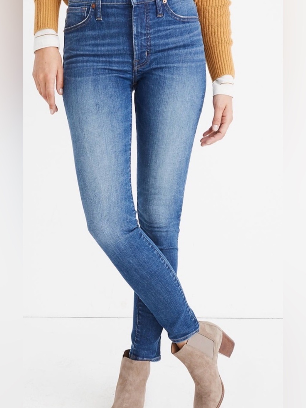 Madewell Indigo high rise Skinny Jeans